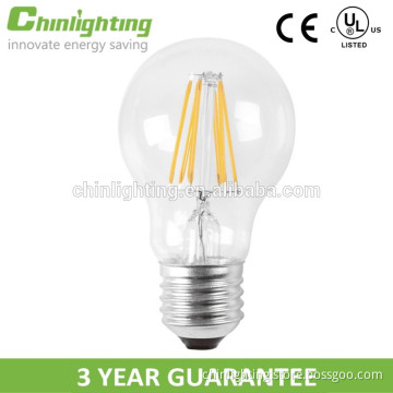 E27 LED filament bulb A60 4w 5w 6w 7W 2200K 2700K 230V AC